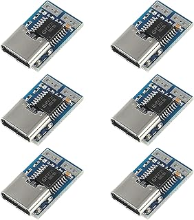 6 Pack MELIFE Type-C USB-C PD 12V DC Fixed Voltage Power Trigger Module 5A Type-C Female Input Module