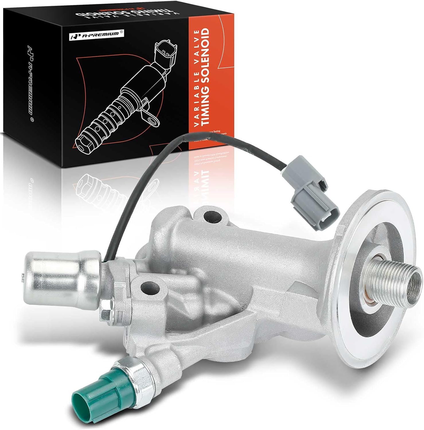 A-Premium Engine Variable Valve Timing (VVT) Solenoid Compatible with Honda Accord 2000-2002, Odyssey 1999-2004, Pilot 2003-2004, 3.0L 3.5L