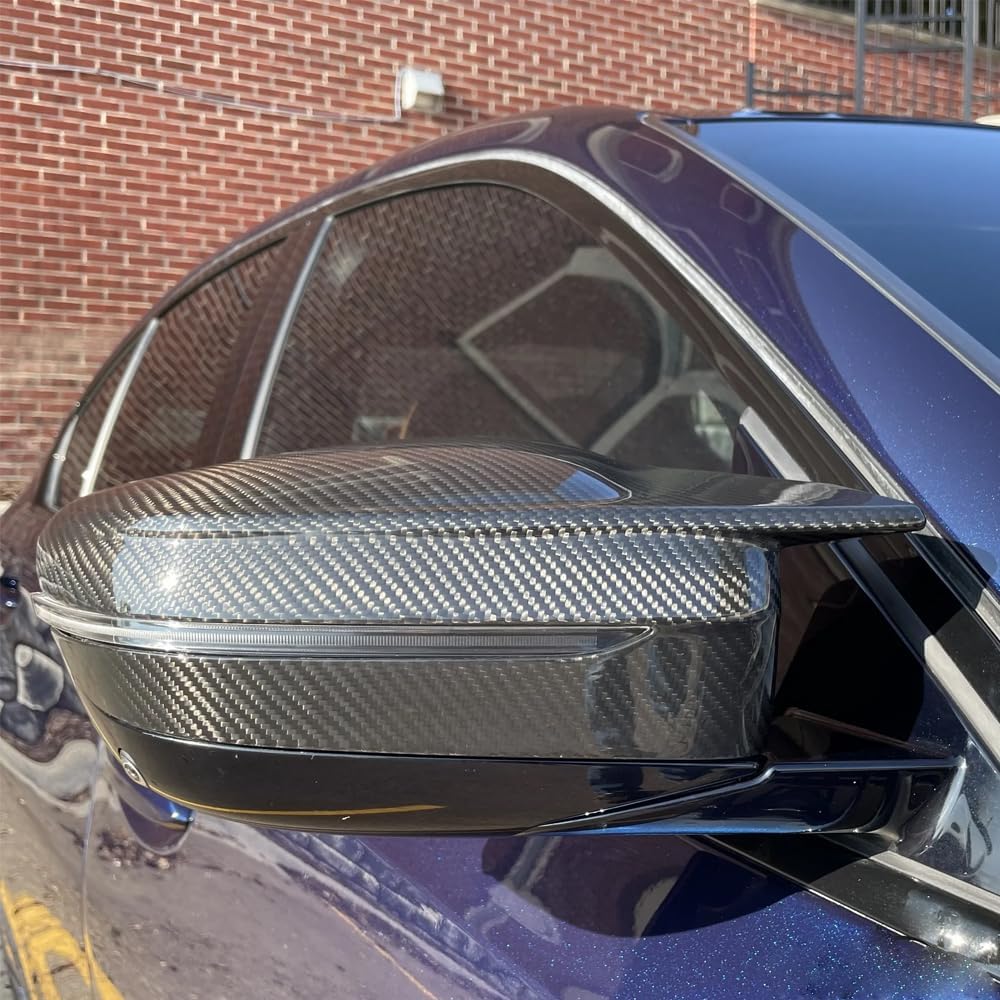 For BMW G20 G42 M240i M340i 2022-2026 Carbon Fiber Mirror Cover M Look Replacement