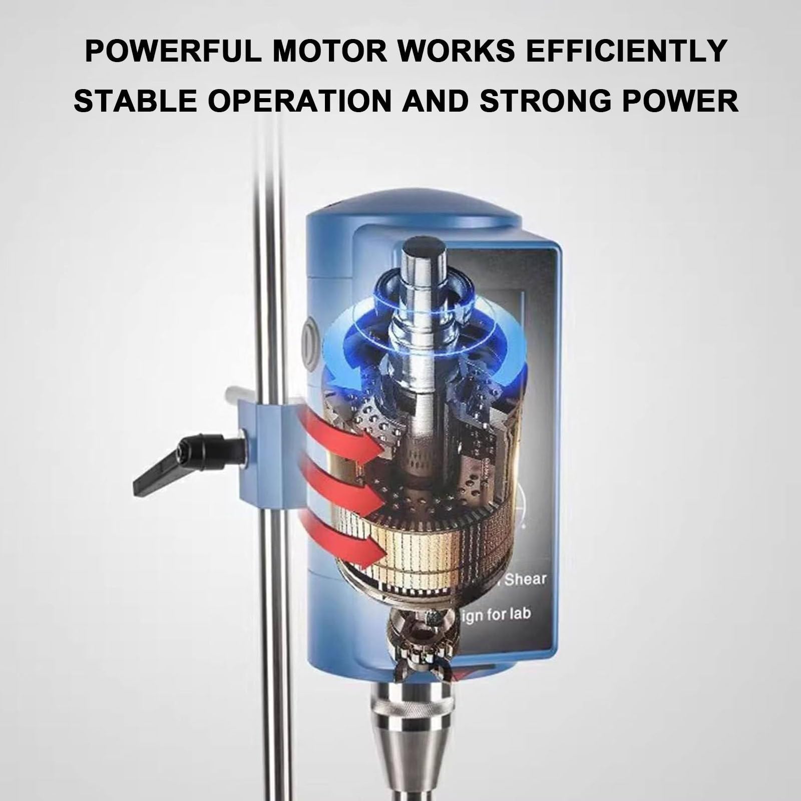 Homogeneizador de alta velocidad,homogeneizadores de laboratorio,emulsionante dispersante de laboratorio,velocidad ajustable de 2000 a 28 000 rpm,mezclador de alto cizallamiento de 5~10 000 ml. 50F