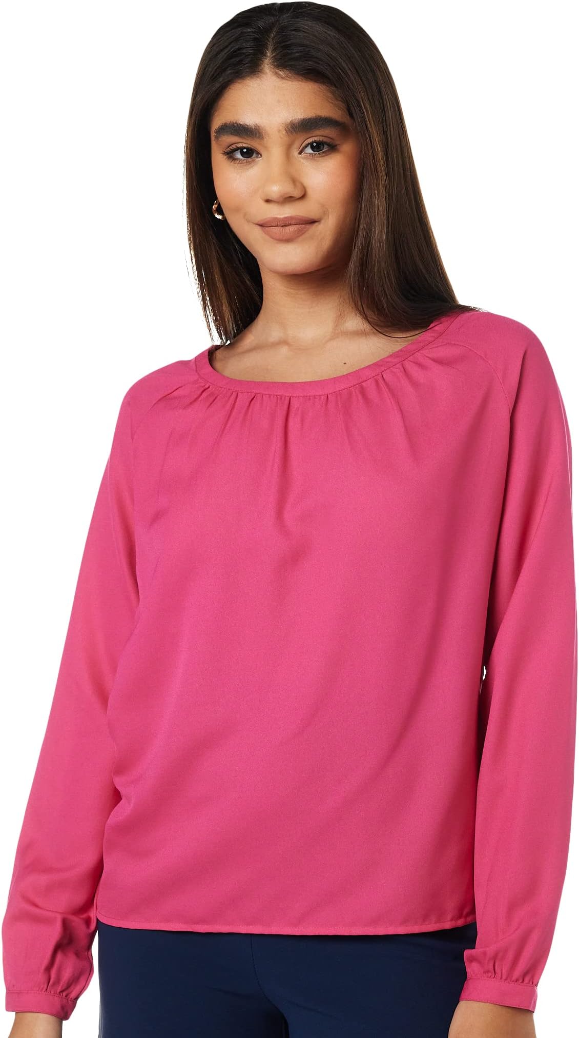 Amazon Brand - SymbolWomen's Loose Fit Blouse