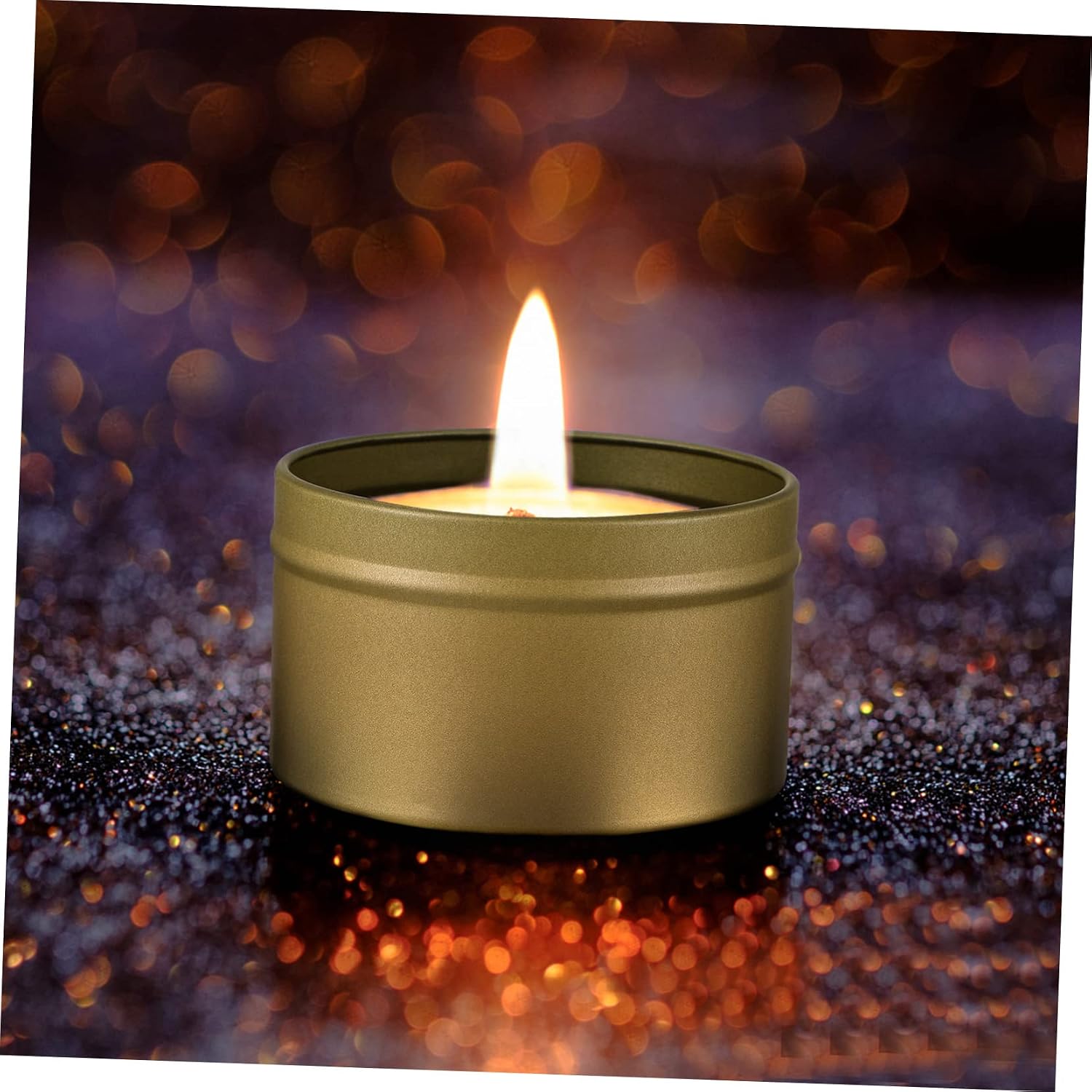 Veemoon 16pcs Candle Storage Jars Screw Lids Versatile Tea Tins for Candle Making for Storing Ointments Cosmetics