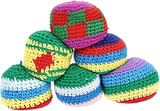 ibasenice 6pcs Sandbag Outdoor Cornhole Set Kids Educational Toys Hanky Sacks Toys for Kids Indoor Toss Toys Kickball Kids Tossing Game Sandbags Small Bean Bags Throwing Toys Supplies Plush