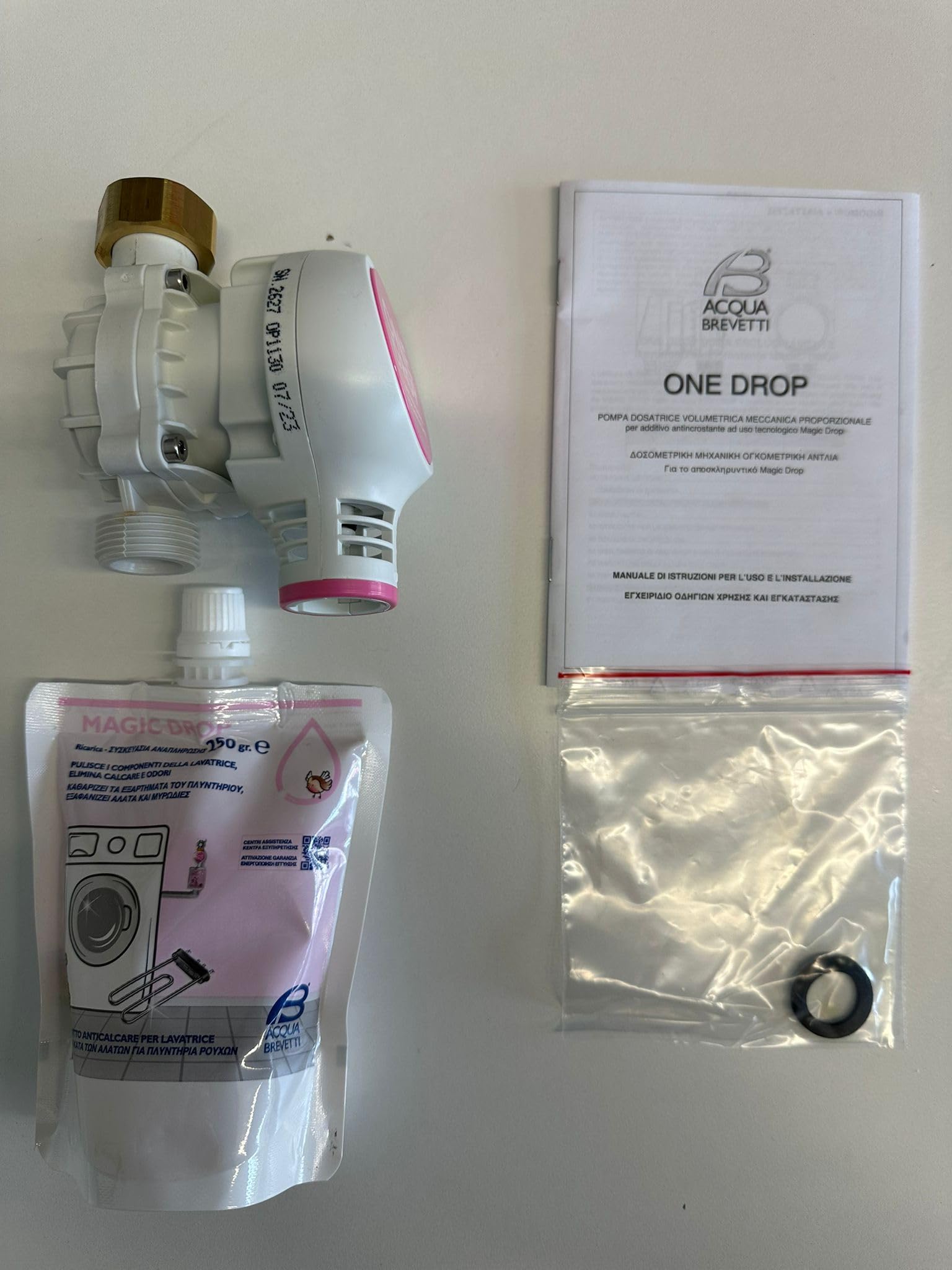 ONE DROP Anticalcare per Lavatrice