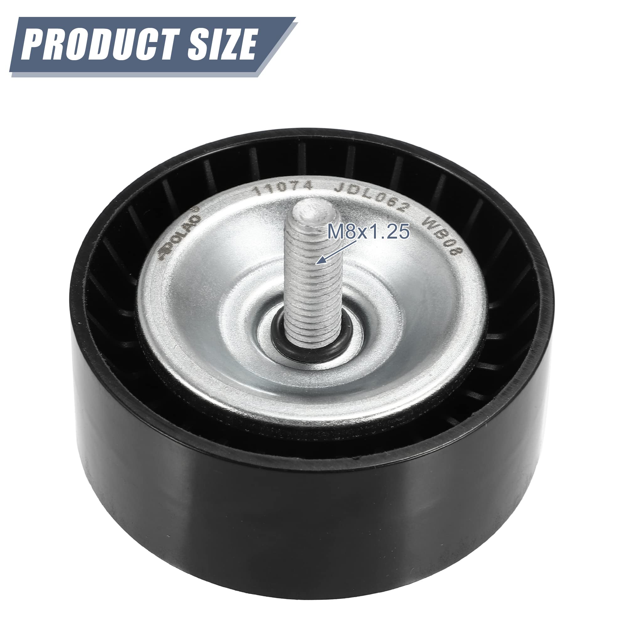Amazon.com: X AUTOHAUX 2742020019 Car Drive Belt Idler Pulley  