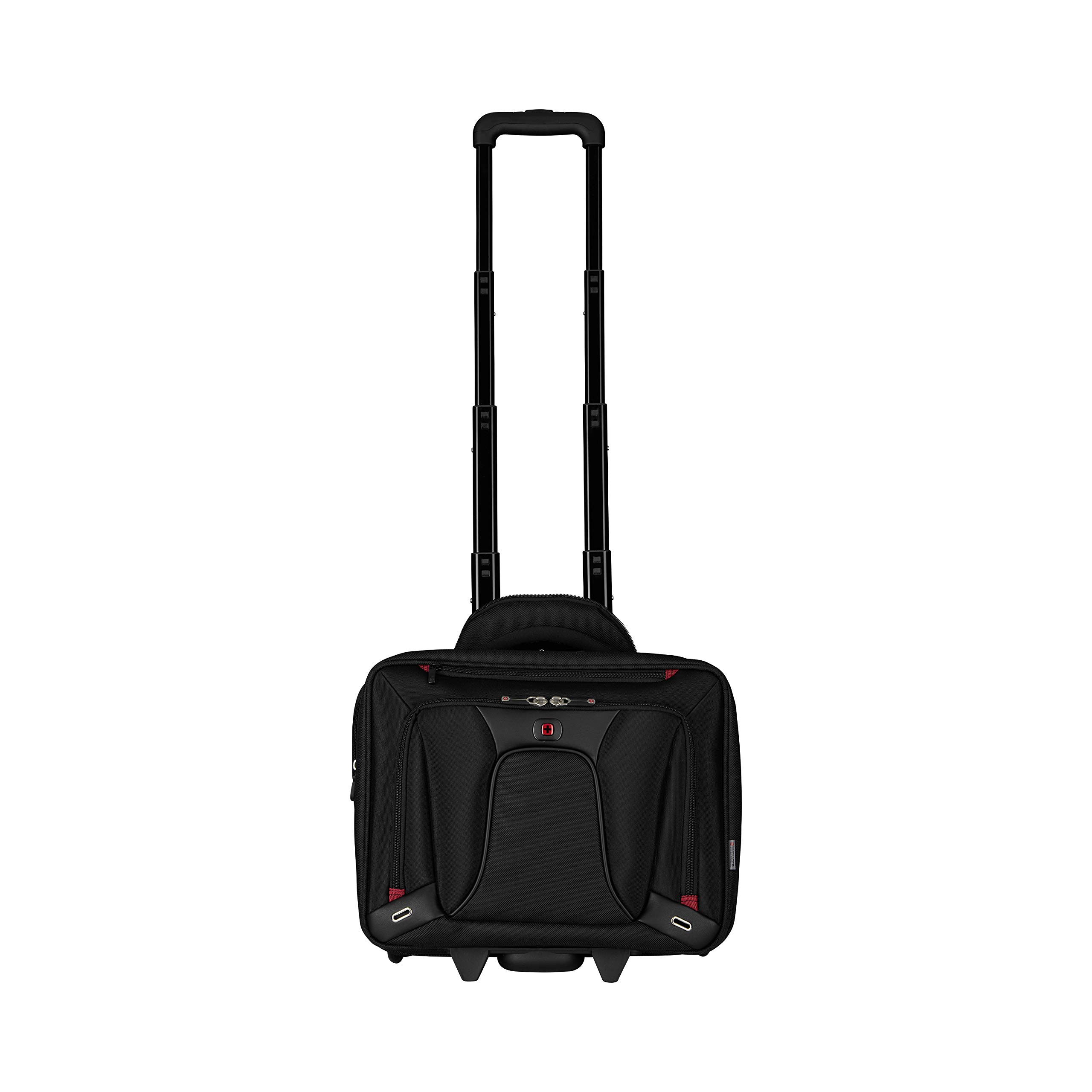 WENGER Transfer Porte-Documents, Sacoche à roulettes pour Ordinateur Portable 16 Pouces, Tablette Tactile 10 Pouces, 20 l, Femmes Hommes, Bureau Affaires Uni École, Noir, 600664