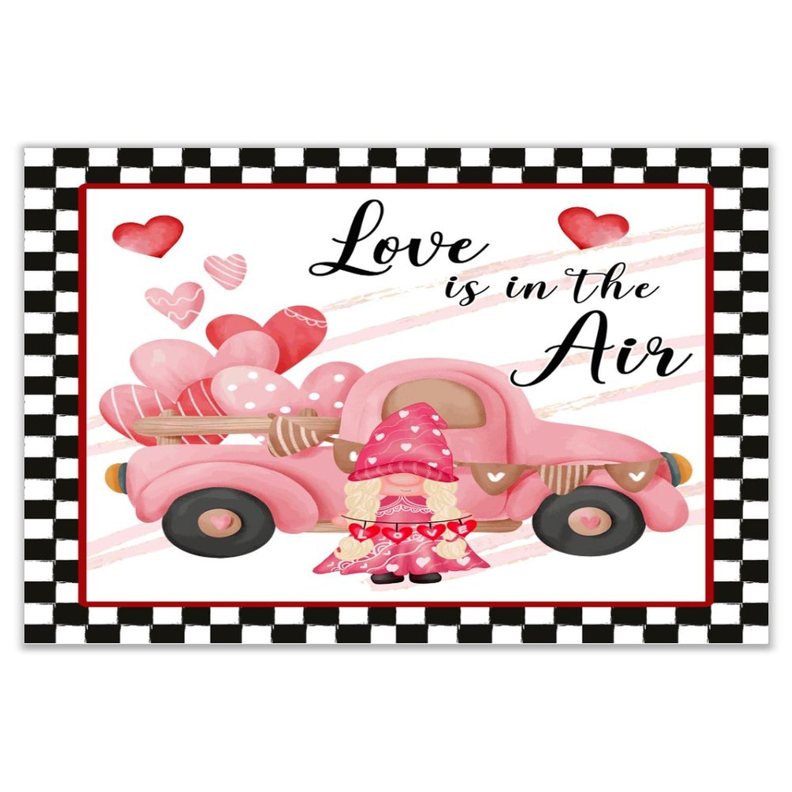 Love Is In The Air Wood Sign Wall Decor For Teen Girls