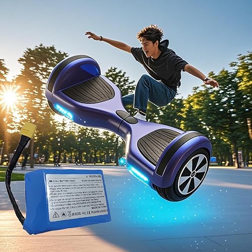Miniatura 3 de Batería para Hoverboard 25.2V 4000mAh batería recargable de iones de litio actualización con enchufe XT60
