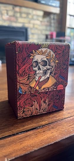 Amazon.com: tombert 150+ Premium Deck Box Case for MTG, Large 