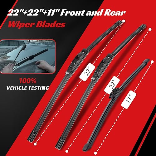 Vista 419 de OTUAYAUTO Brazo de limpiaparabrisas trasero - Reemplazo para Chevrolet Chevy Tahoe, Suburban, Cadillac Escalade & ESV, GMC Yukon & XL 2015-2020 OEM