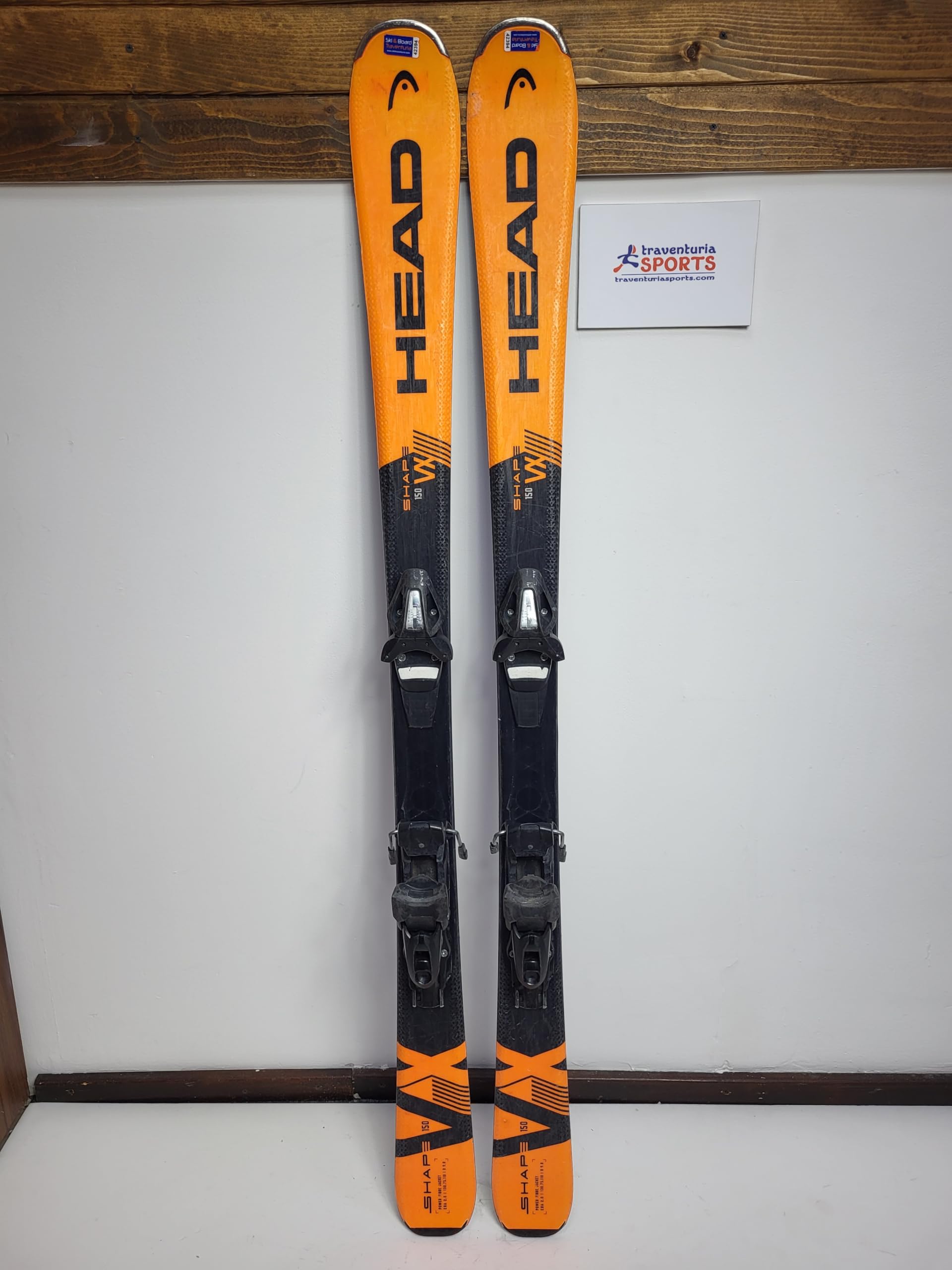 Amazon.com : Head Shape VX 150cm Ski + Bindings : Sports & Outdoors