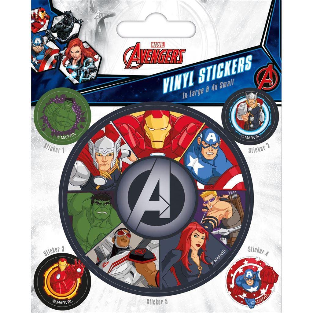 Marvel Avengers (Avengers Assemble) Vinyl Stickers Gadget Decals