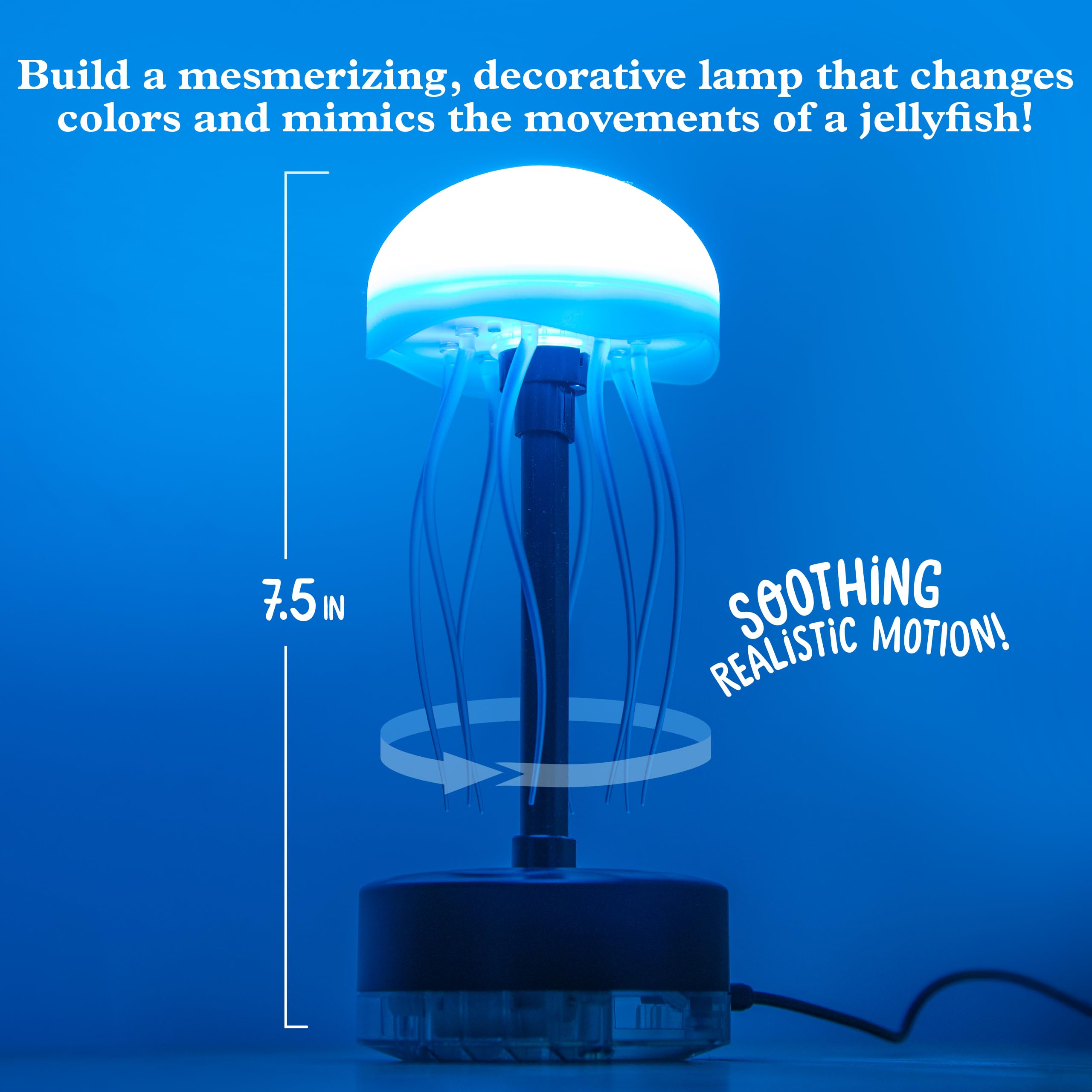 Thames & Kosmos Robotic Jellyfish Nightlight Kit, Multicolored, Medium - Image 2