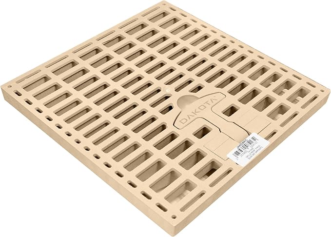 Jardibric - Grille de Regard d'Évacuation des Eaux Pluviales (38 x 38