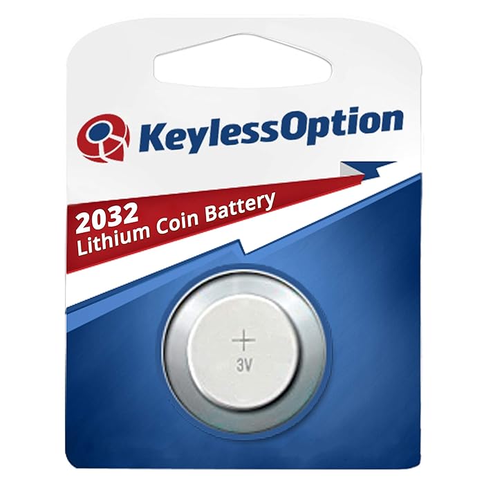 Buy KeylessOption 2032 Battery Long Lasting 3v Lithium for Keyless