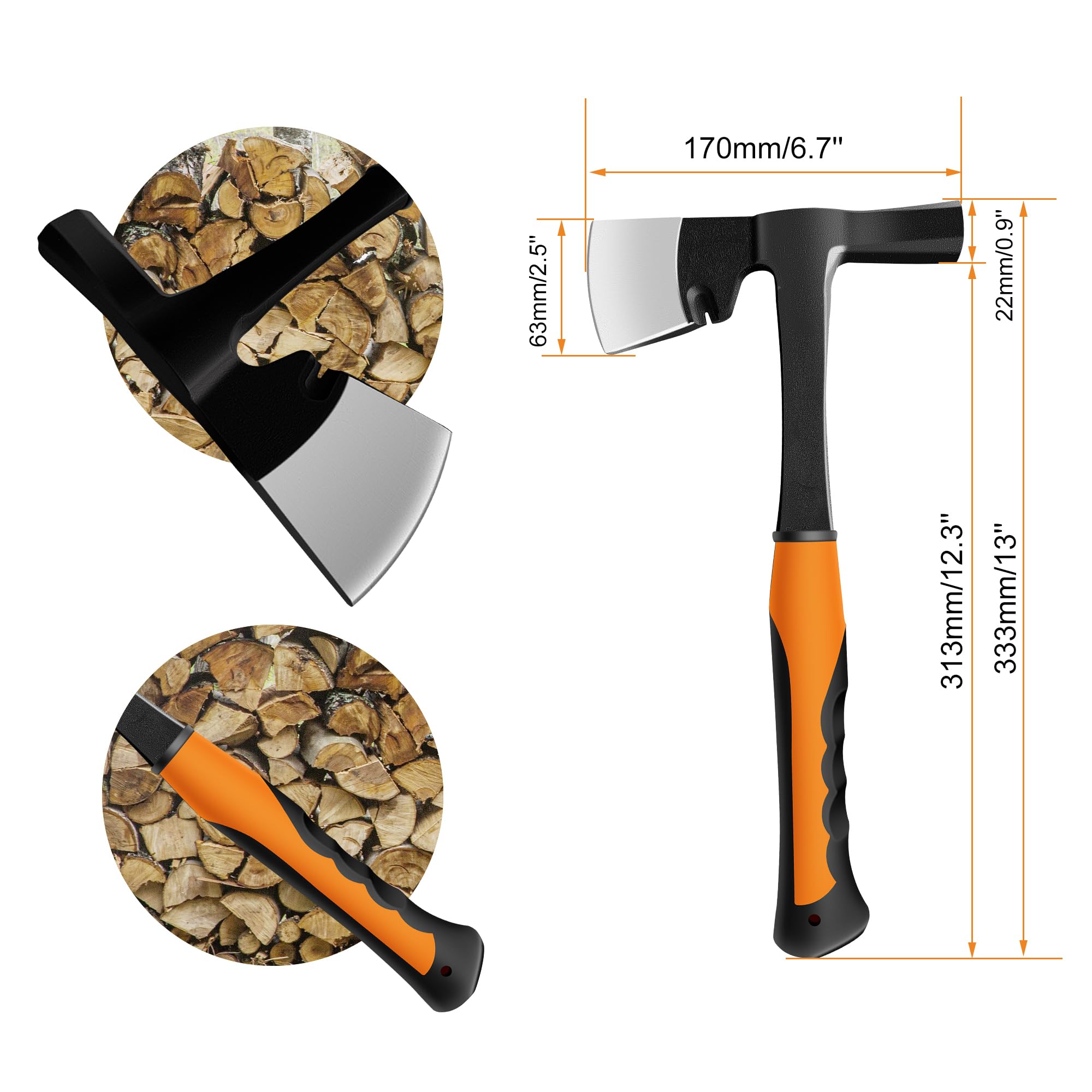 Drywall Hammer Hatchet - Roofing & DIY Tool -3