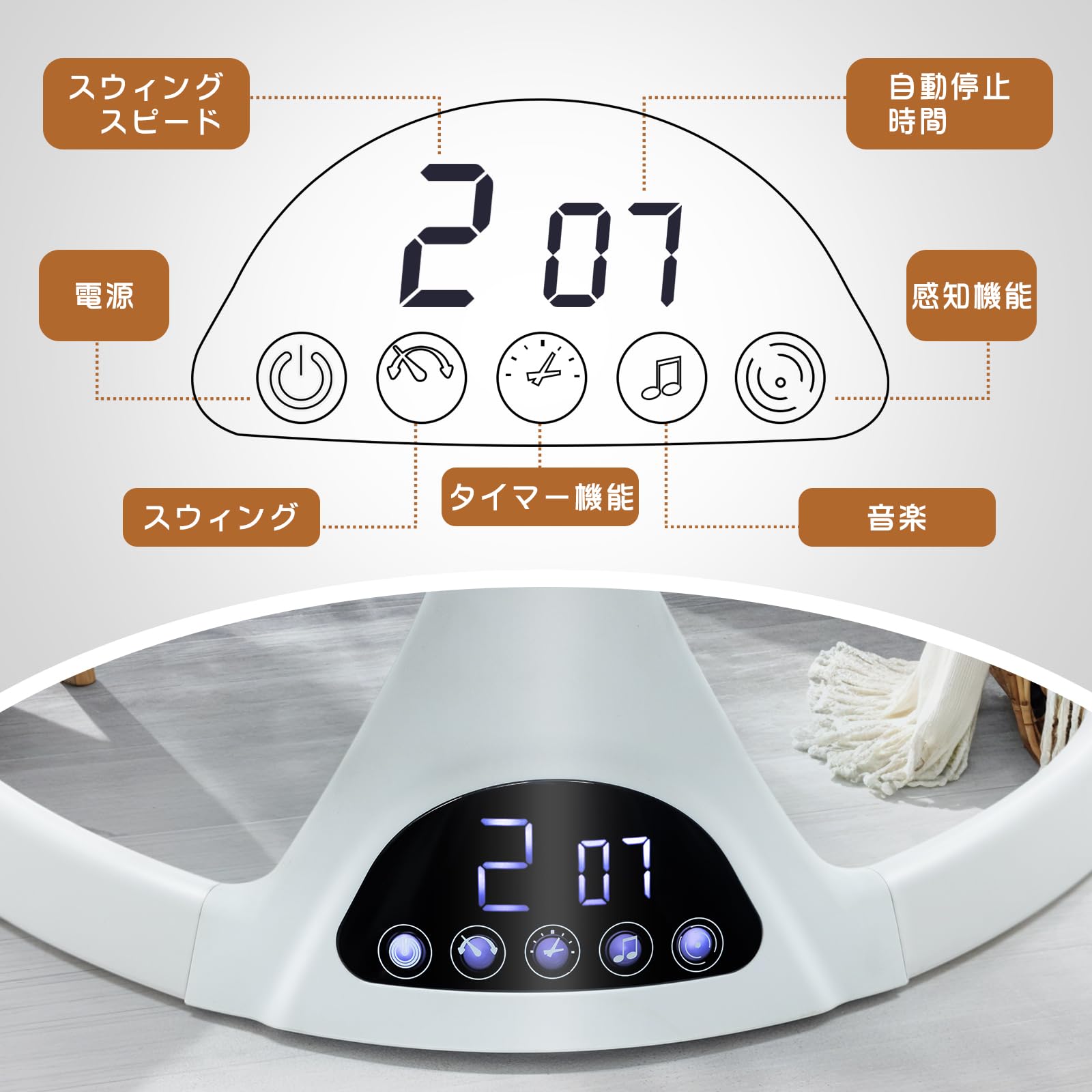 Amazon | CHOZAN バウンサー 電動スイング ベビーバウンサー 電動