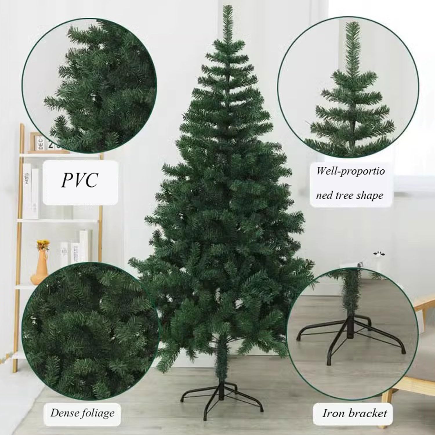 65cm CHRISTMAS TREE SET　卓上クリスマスツリー Amazon.co.jp: NOLLAM クリスマスツリー セット クリスマスツリー 卓上