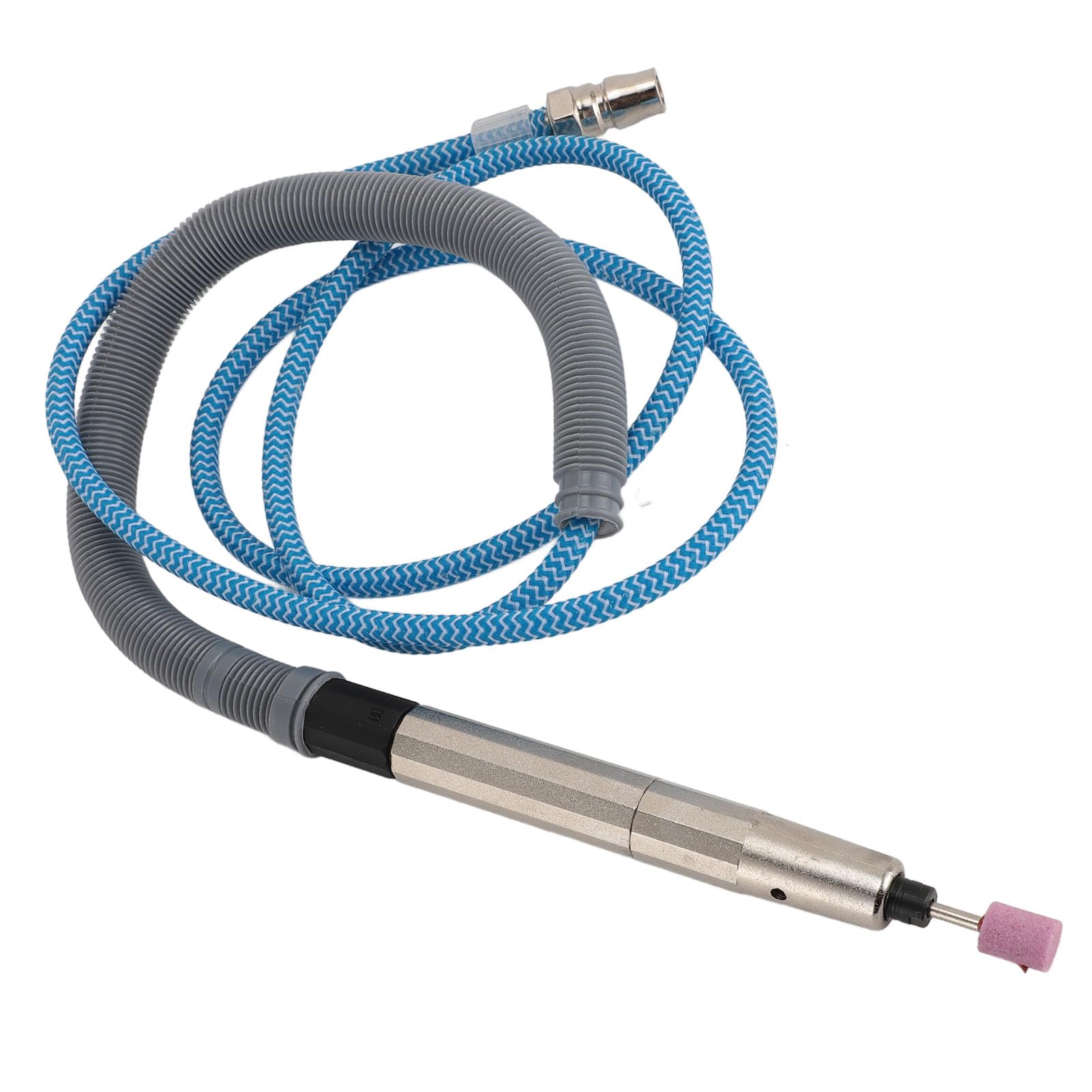 Pneu Scribe Engra mit M3-Spannfutter, Luft-Engra-Stift-Set, 65.000 U/min Geschwindigkeits-Engra-Werkzeug mit NPT1/4-Zoll-Schlauchschnittstelle, tragbarer Luft-Stabschleifer für