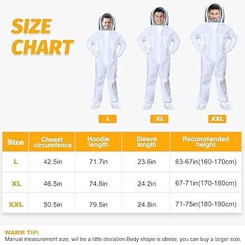 Amazon.com : Yoziyaxo Bee Suit,Bee Suits for Men Sting Proof