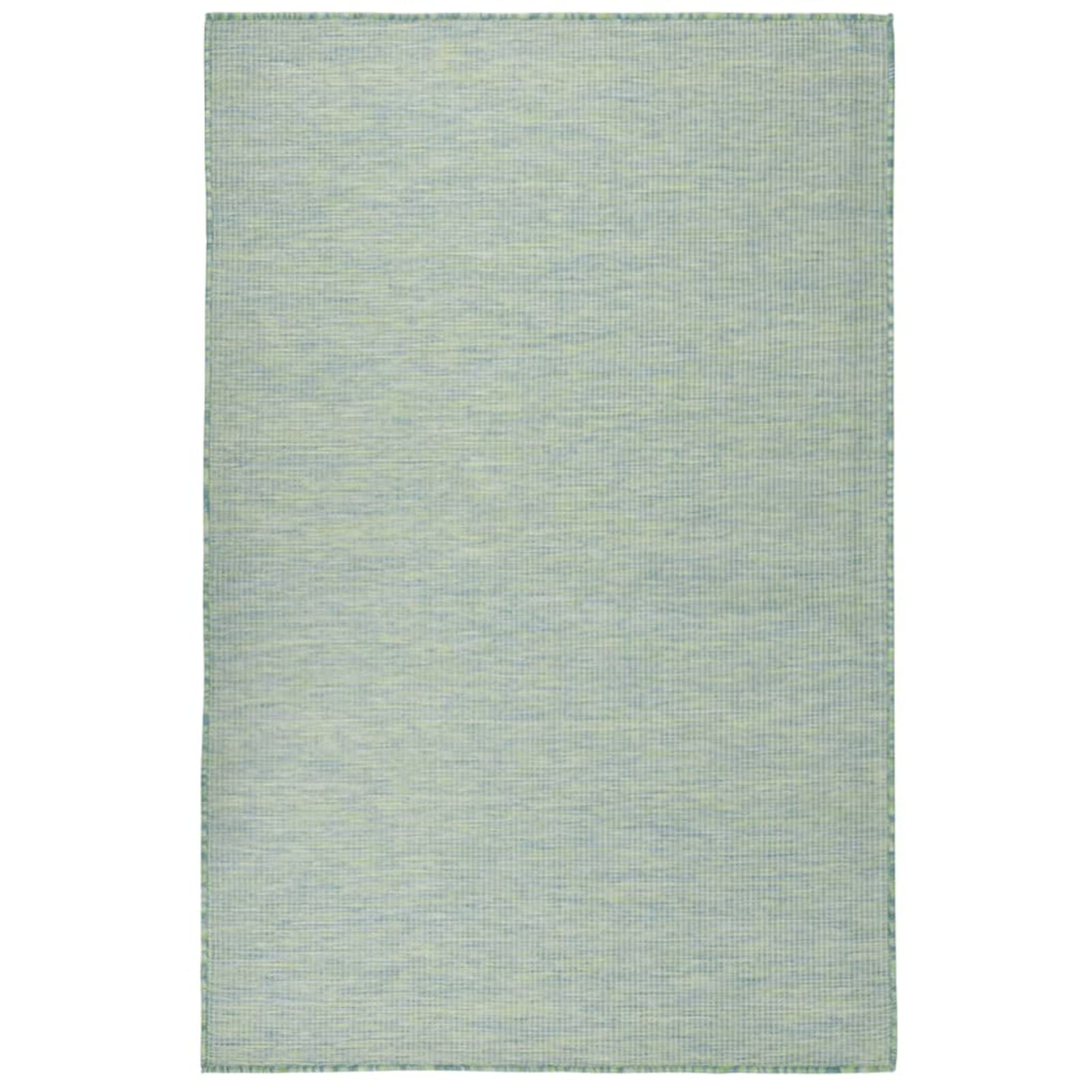 Tapis d'extérieur turquoise pour sublimer votre salon de jardin ou bureau