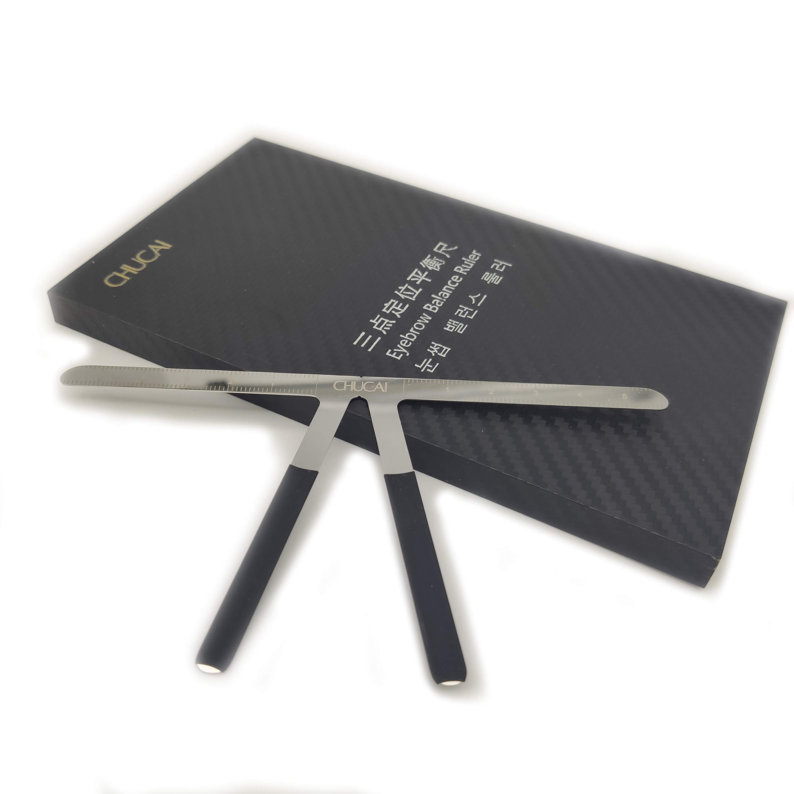 CHUCAI Tattoo Makeup Stencil Shaper Three-Point Positioning tools ruler measuring eyebrow ruler