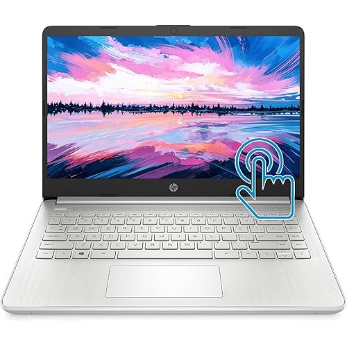HP Pavalion Laptop, 14" HD Touchscreen, Intel Core i3-1115G4 Processor, Micro-Edge, Thin & Portable, Micro-Edge & Anti-Glare Screen, Long Battery Life, Windows 11 (16GB RAM | 1TB SSD)