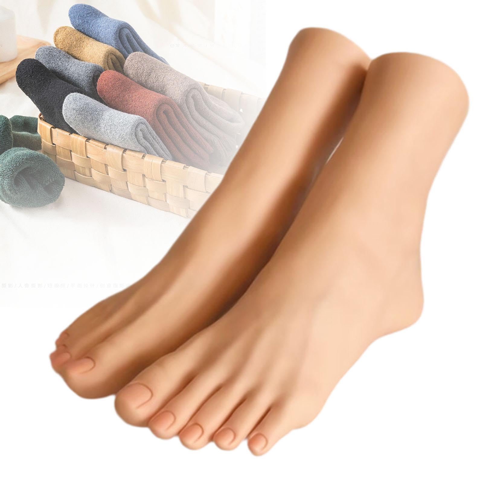 Fußmodell, Mehrzweck Mannequinfuß für Einzelhandel, Nagelkunst