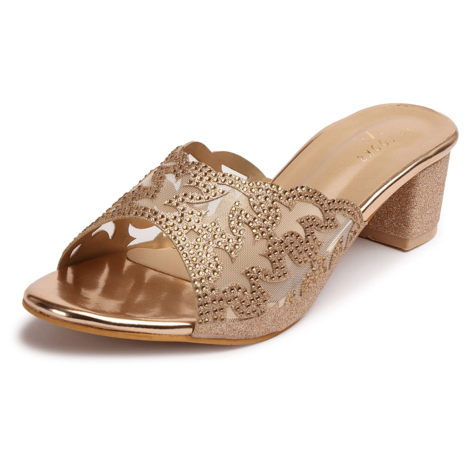 XE Looks Comfortable & Trendy Block heel sandal for Women (B0CDC3LZWV) Amazon Price History, Amazon Price Tracker