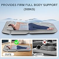 Vista 6 de Colchón inflable de aire para SUV, colchón de automóvil, cama de viaje de doble cara, para campamento, colchón de dormir para SUV universal