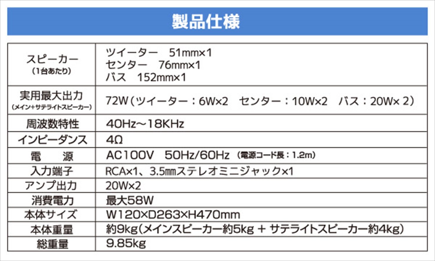 Amazon.co.jp: 山善(YAMAZEN) キュリオム ダブルスピーカー タワー型
