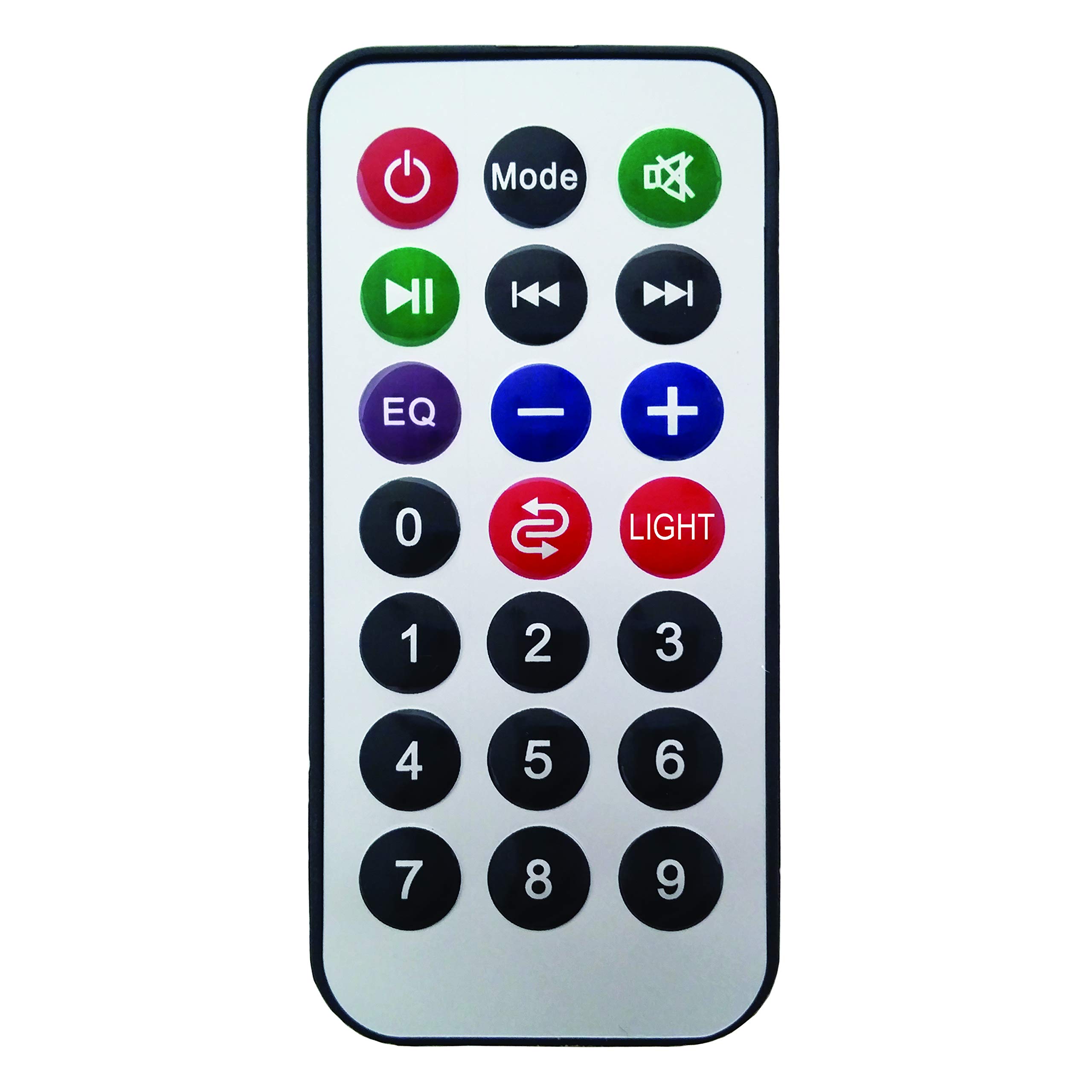 IQ Sound IQ-6608DJBT 8-inch Bluetooth Speaker with True Wireless Technology (TWS), Crystal Clear Sound, 1000W Peak Power Capacity, Precise Volume Contro, FM Radio, USB/Micro SD/AUX/Mic Inputs (Blue)