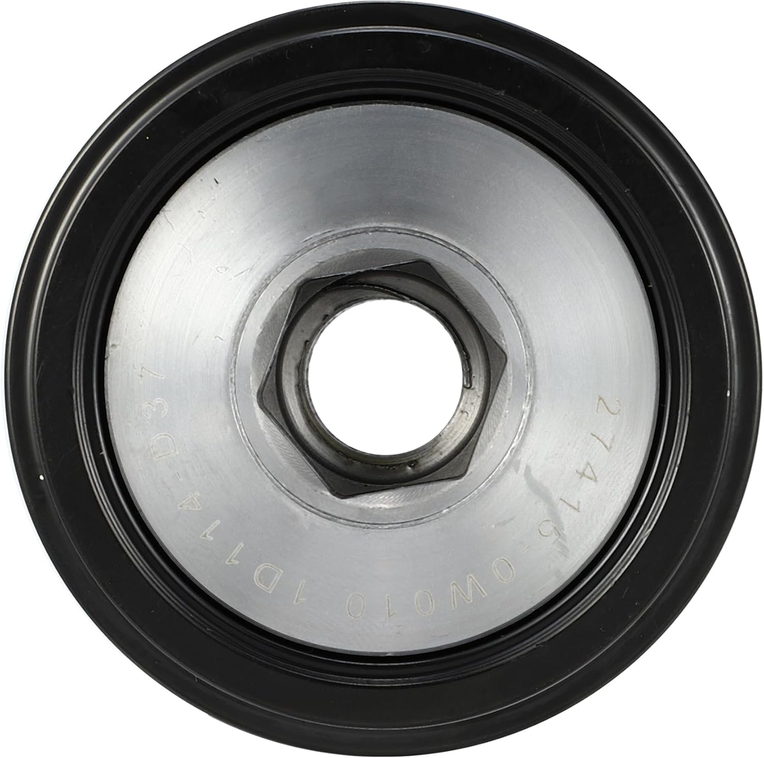 X AUTOHAUX Car Alternator Clutch Pulley Serpentine Belt Idler Grooved Pulley for Lexus ES350 3.5L 2007-2018 Belt Idler Pulley for Toyota Camry 3.5L 2007-2017