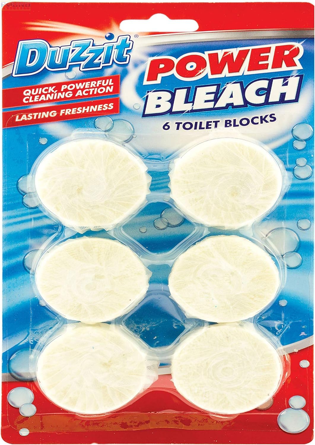 Duzzit Power Bleach Toilet Blocks | Pack of 6 | For Cleaning Toilets (B0D31GD8NJ) Amazon Price History, Amazon Price Tracker
