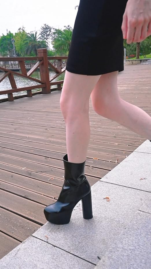 ♡*様 VOLUMINOUS TOE PLATFORM BOOTS 7122lf-6BGL.SX522_.jpg