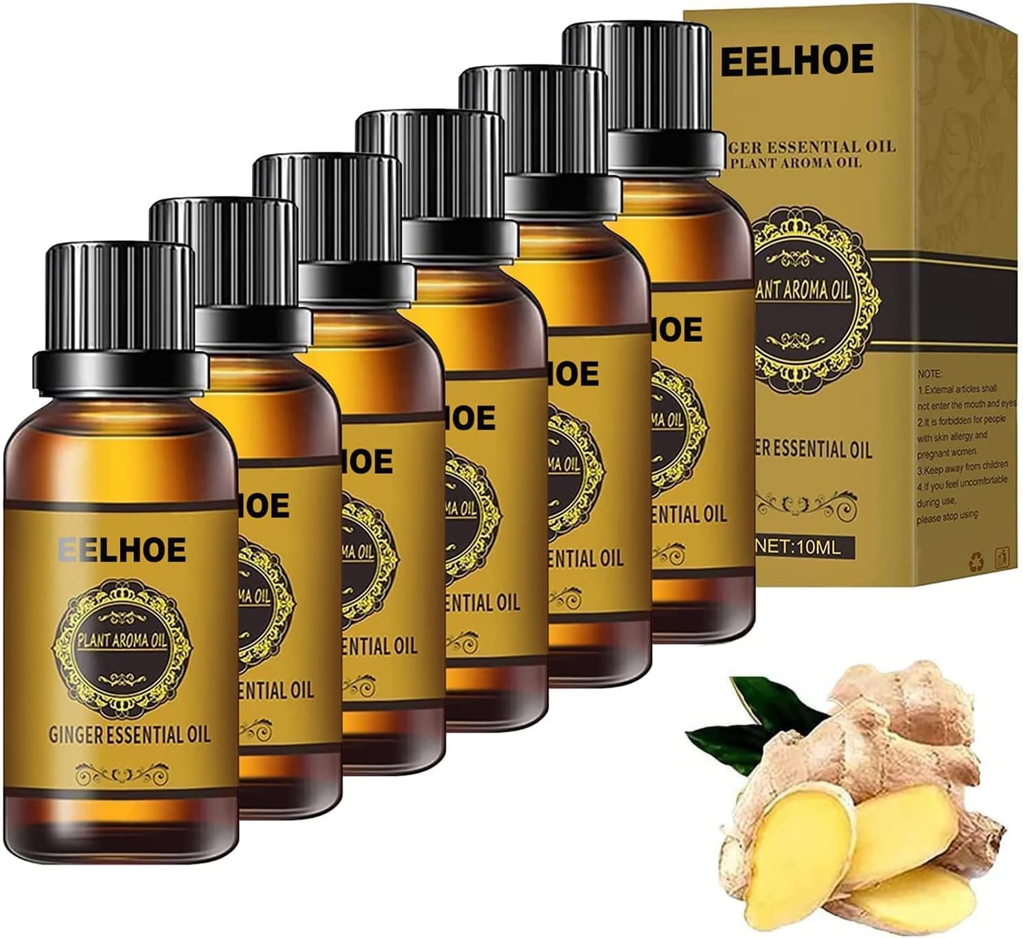 Belly Drainage Ginger Oil,Ginger Essential Oil,Ginger Oil Lymphatic Drainage Massage for