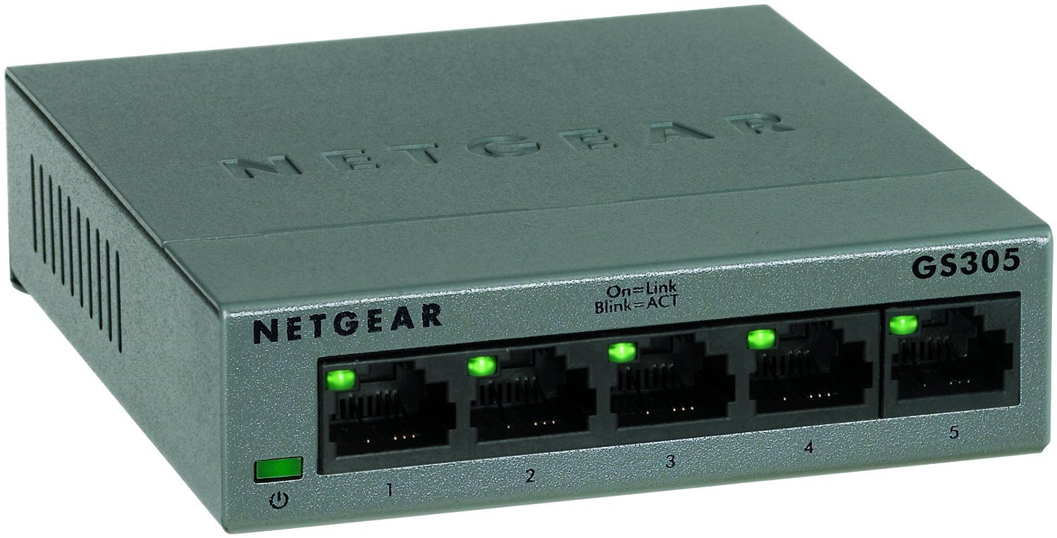 Amazon.com: Netgear 5 Port Gigabit Ethernet Switch : Electronics