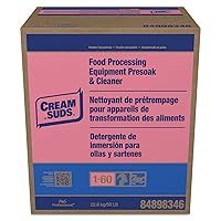 Vista 1 de Cream Suds Professional, limpiador multisuperficie y desengrasante concentrado para paredes y suelos de restaurantes, 50 libras
