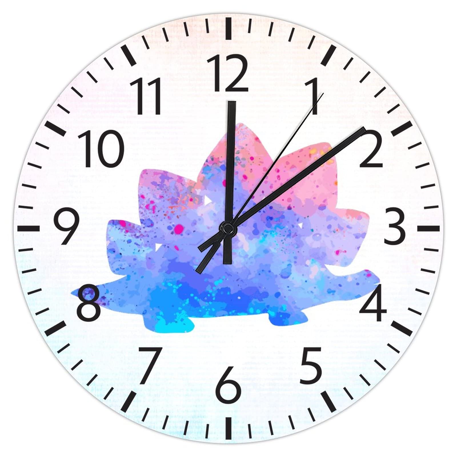 Horloge murale de cuisine design abstrait en PVC pour habiller vos murs