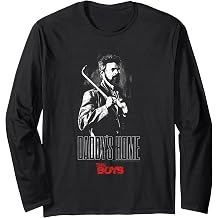 The Boys Daddy's Home Billy Butcher Black & White TV Show Long Sleeve T-Shirt