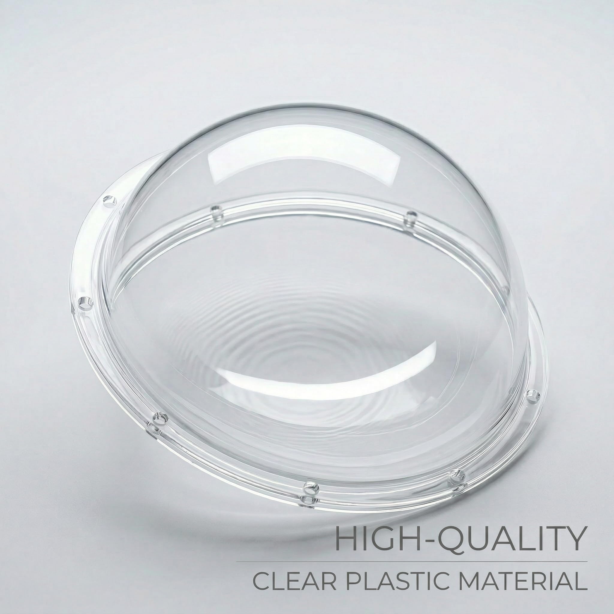 Glaskuppelnest für Katzen-Sitzstange, 30 cm, Katzen-Wandmöbel, Wandregale, transparent, Katzenbett für Indoor-Katzen