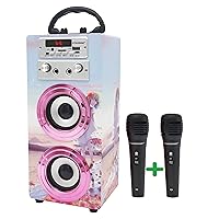 DYNASONIC Microfono Karaoke, Regalo per Bambini