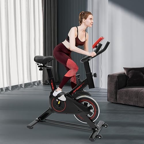 Miniatura 3 de Stationary Bikes for Home Gym, Exercise BikePedal Exerciser Bike with Adjustable Height for Home Exercise Bike Total Body