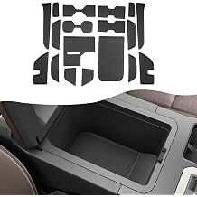 SXCY for 2024 2025 2026 2027 Toyota Land Cruiser Cup Holder Inserts Liner 2026 2027 Land Cruiser Door Slot Mats for 2024-2027 Toyota Land Cruiser Accessories Cupholder Console Inserts LinerBlack