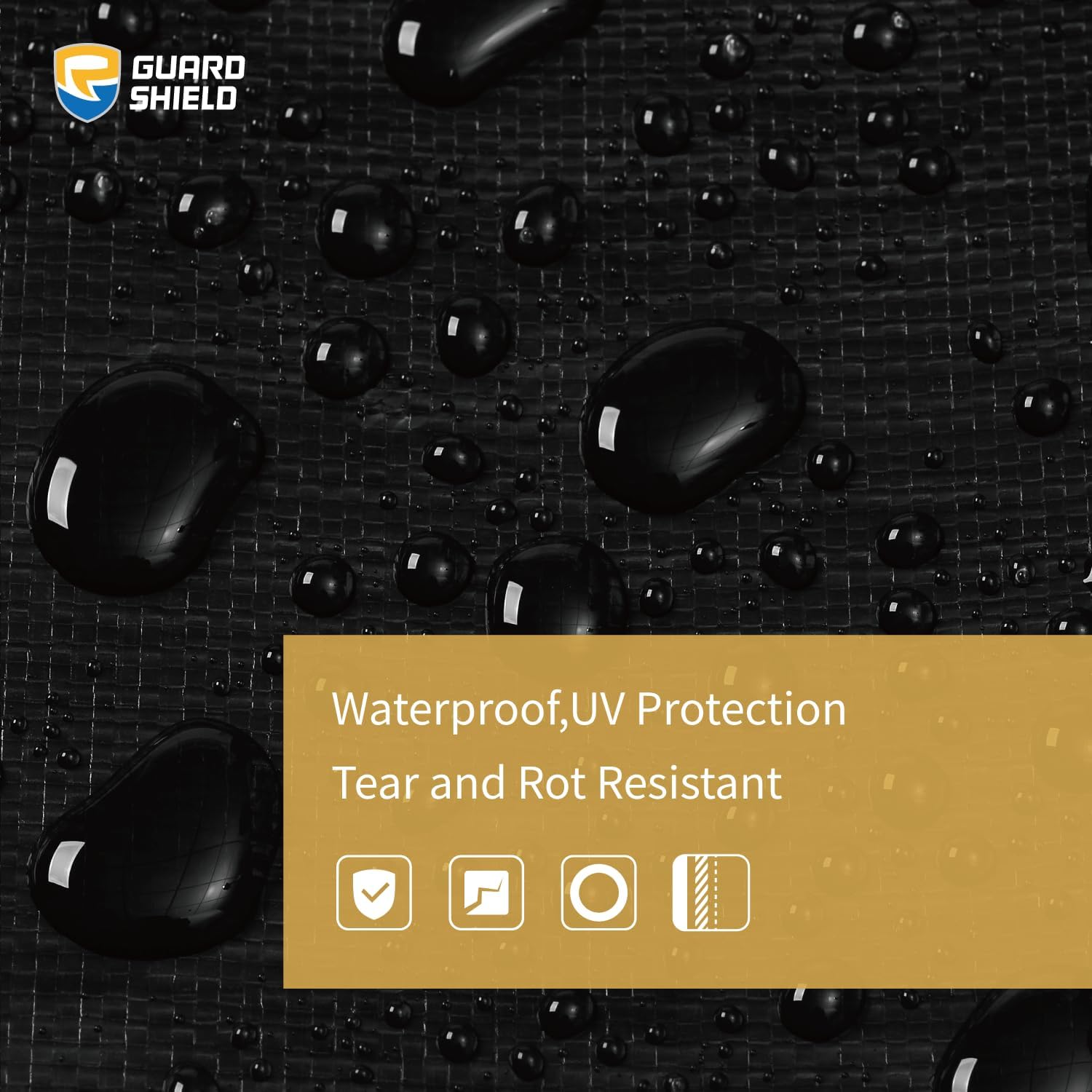 guard shield round tarp waterproof heavy duty black 12 feet cover outdoor inflatable pool ground cloth tarps for under pool black diameter: 12 feet