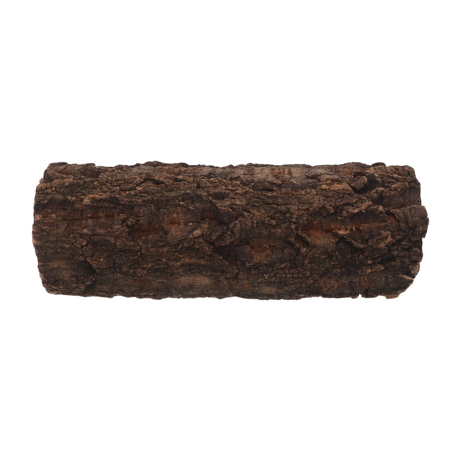 Refugio de Tronco Hueco para Reptiles, Cueva de Madera Natural 10x30 CM