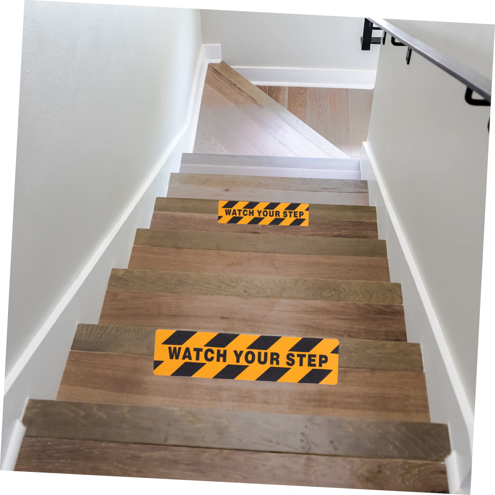 Zerodeko 2 Set Nastro Antiscivolo Adesivo Sticker Antiscivolo Per Scale E Caution Sticker Per Maggiore Sicurezza Ed Esterni 4 Pezzi*2