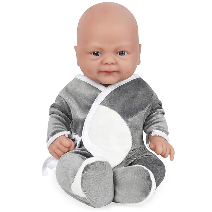Buy Vollence 14 inch Full Silicone Baby Dolls That Look Real,Not Vinyl Dolls,Realistic Reborn
