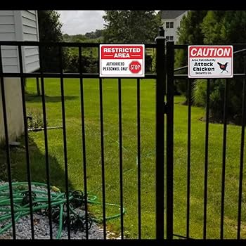 Warning Sign Caution Free Range Children & Animals Sign Drive Slowly Slow Down Neighbor Speeds Slower. Road Sign Business Sign 12X16 Inches Aluminum Metal Tin Sign