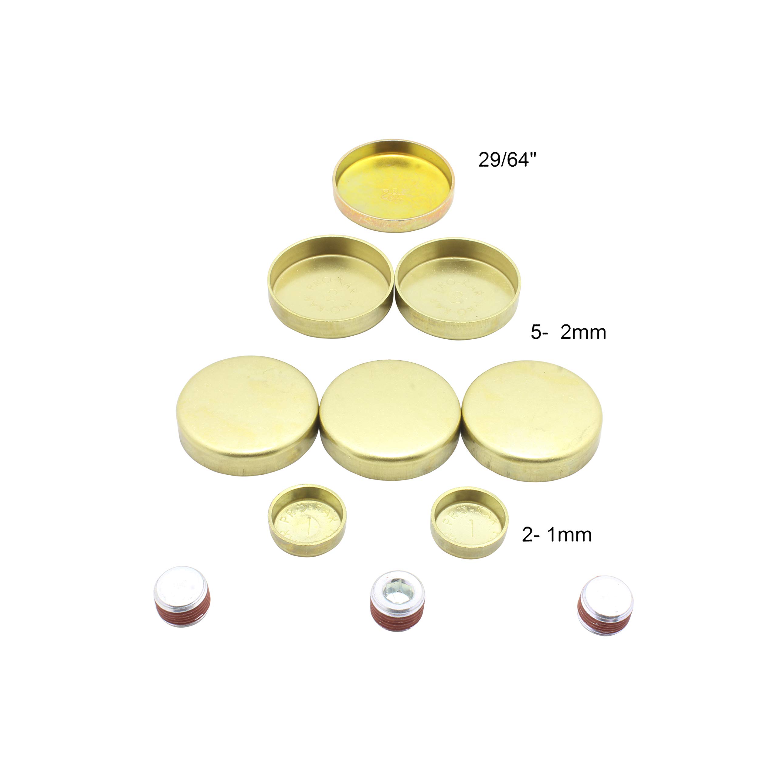 Amazon.com: DNJ FPS1120 Brass Freeze Plug Set for 1987-2006 Jeep